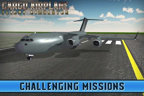 Tank Cargo Airplane Flight Simulator 3D screenshot 3
