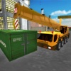 Construction Site Crane Simulator 3D - Excavator Crane Operator Sim 3D