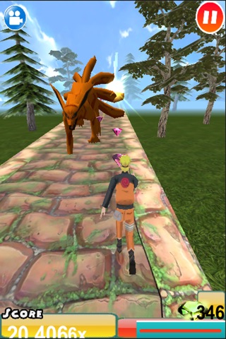 Ultimate Ninja 3D Battle Run: Naruto Shippuden Edition- The Unofficial Game screenshot 2