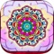 Mandalas coloring pages – Secret Garden colorfy game for adults