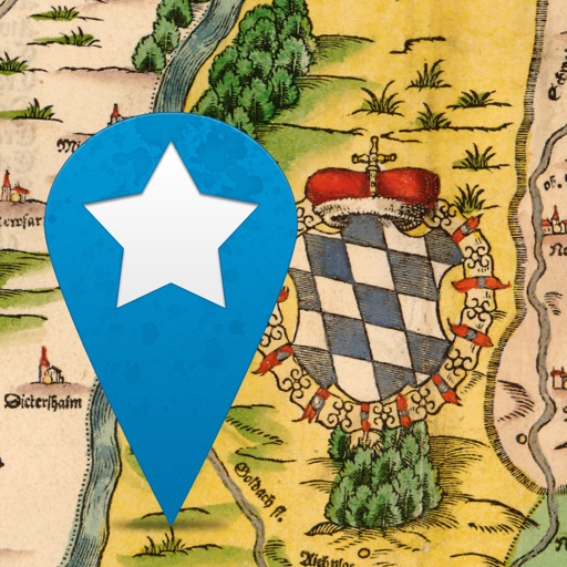 Bayern in historischen Karten Icon