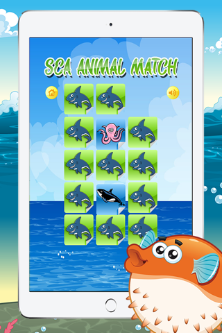 Mix and Matching Sea Animals Game for Kids Free screenshot 2