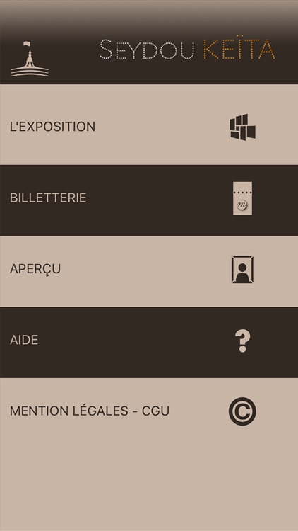 Seydou Keïta, L'Application officielle de l'exposition