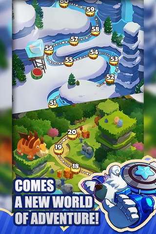 Jungle Legend - best pets and animals to eliminate games with friends！Candy and fruit！ screenshot 2