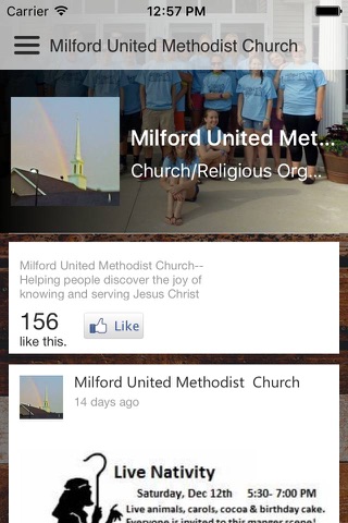 Milford UMC screenshot 3