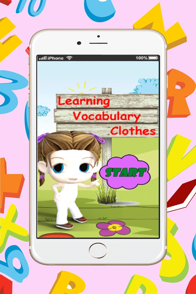 Learn English Vocabulary Clothes:Learning Education Games For Kids Beginner screenshot 2