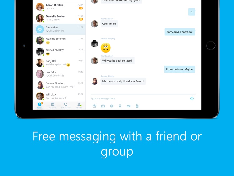 Skype for iPad