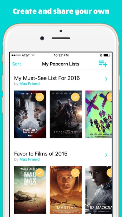 How to cancel & delete Popcorn Lists - Explore the newest movie lists, create your own and share with friends from iphone & ipad 2
