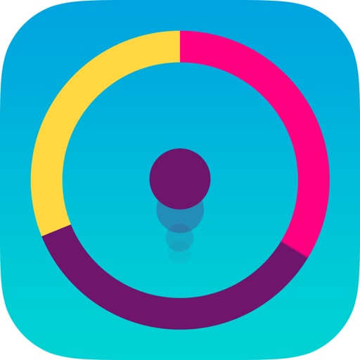 Color Swap Circle - Ball juggling through same colour pattern Icon