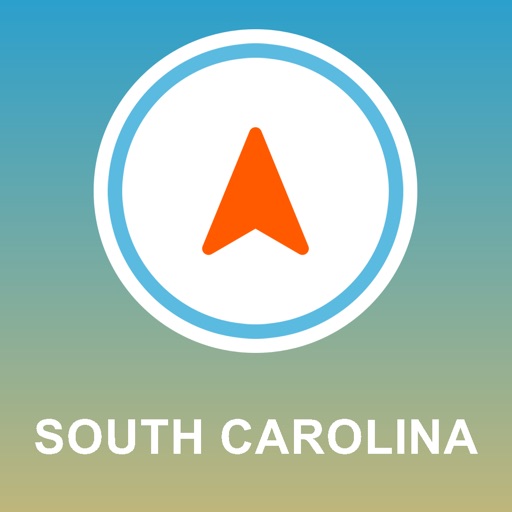 South Carolina, USA GPS - Offline Car Navigation icon