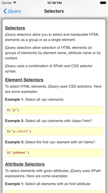 jQuery Pro Quick Guide screenshot-3