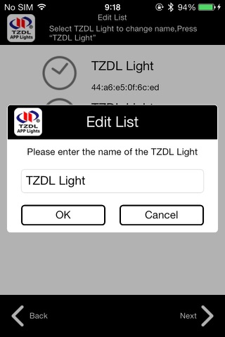 Zhengda App control Lights screenshot 2