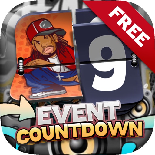 Event Countdown Fashion Wallpaper  - “ Hip hop Style ” Free icon