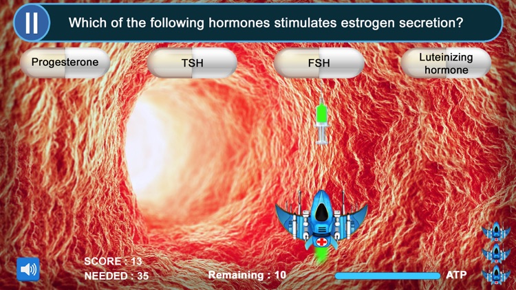 Medical Physiology Review Game : USMLE Step 1 & COMLEX Level 1 (SCRUB WARS) FULL screenshot-0