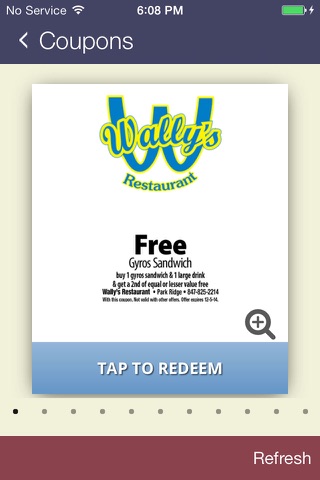 Wally's Restaurant screenshot 3