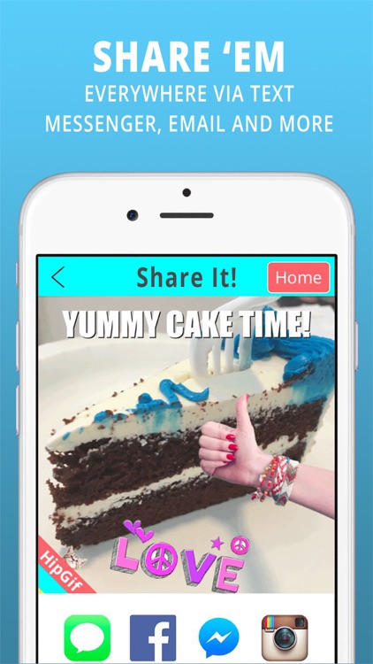 HipGif: Animated Photo GIF Maker for Messenger, SMS and more. screenshot-3