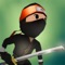 Ninja Runner Zombie Kill: A Kid with Sword on a Run to Kill Zombies