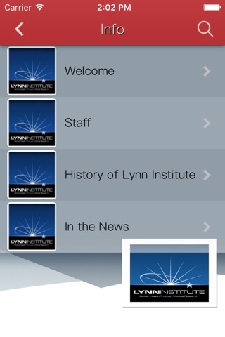 Lynn Institute screenshot 2