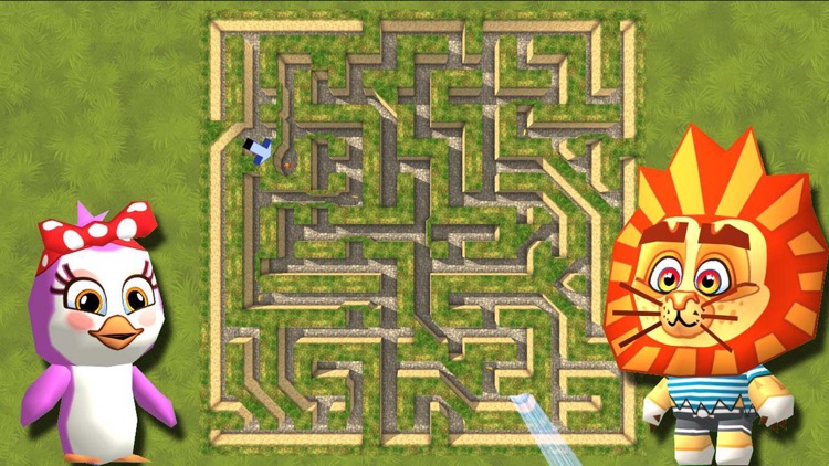 Maze Cartoon Labyrinth 3D HD