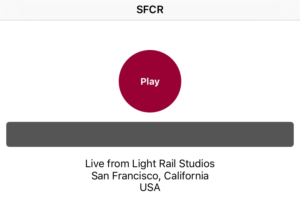 SFCR - San Francisco Community Radio screenshot 2
