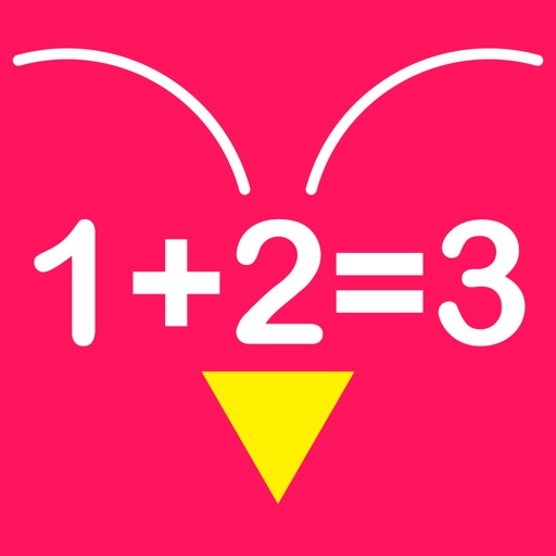 Angry math academy fun games icon