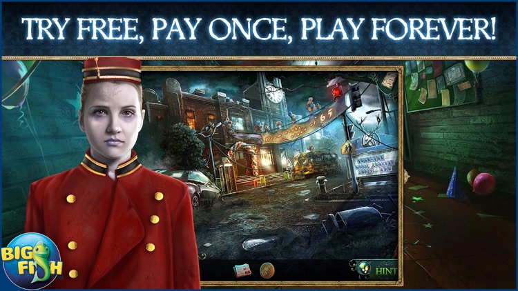 Phantasmat: The Endless Night - A Mystery Hidden Object Game screenshot-0