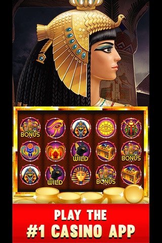 Slots Cleopatra Golden Pharaoh's - Best FREE Vegas Way Spin To Win Grand Casino Price screenshot 3