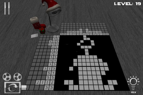 Christmas Nonogram - Santa Claus Plays Super Japanese Crossword screenshot 3