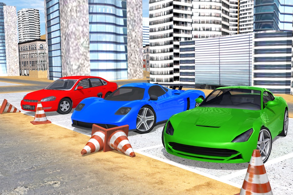 Multi Desert City Level Luxurious Cars Parking screenshot 3