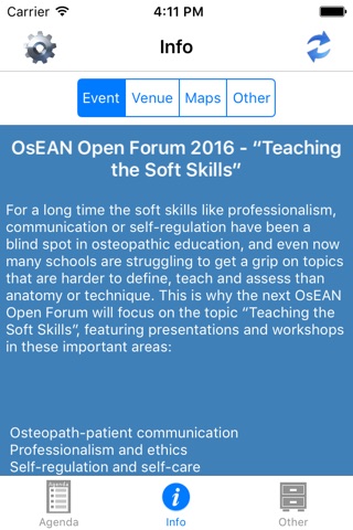 OsEAN Open Forum – Vienna, 2016 screenshot 2