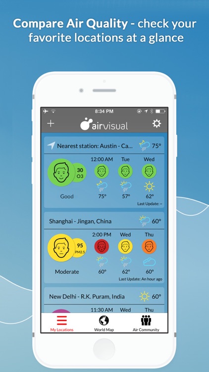 Global Air Quality Monitoring & Pollution Forecast PM2.5 AQI | AirVisual
