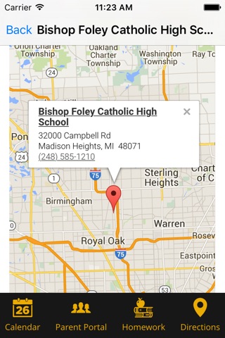 Bishop Foley Catholic High School screenshot 3