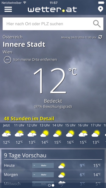 wetter.at – das aktuellste Wetter in Österreich
