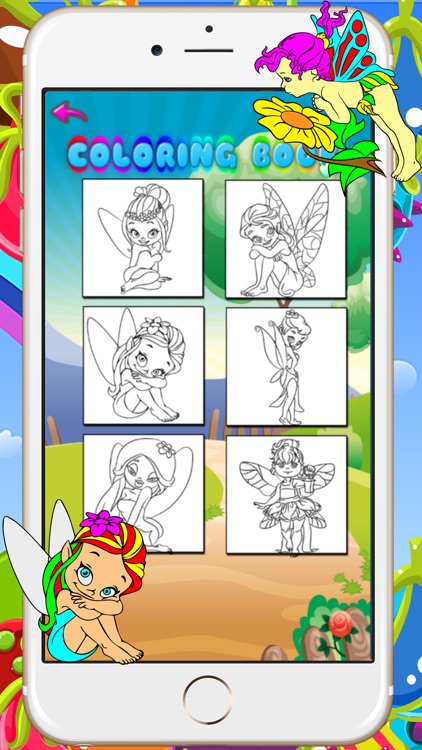 Fairy Coloring Books For Kids - Drawing Painting Princess Games