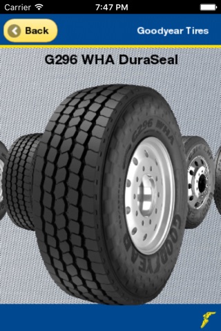 Goodyear Truck for iPhone screenshot 2