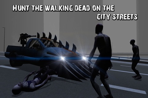 Zombie Death Car Racing 3D Full screenshot 2