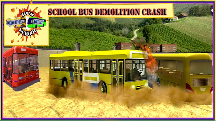 School Bus Demolition Crash Championship - Derby Racing Simulator