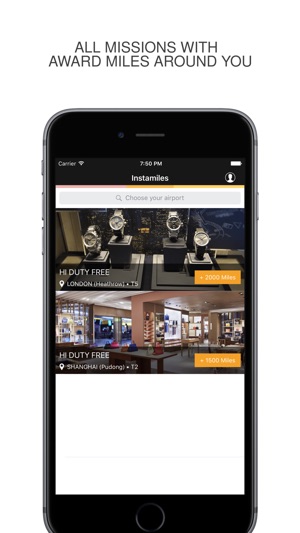 Instamiles - Earn Miles easily at the airport(圖2)-速報App