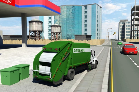 City Cleaner Garbage truck simulation screenshot 4