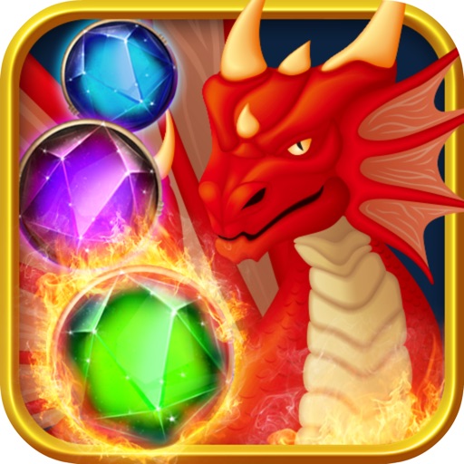 Bubble Jewels Dragon iOS App
