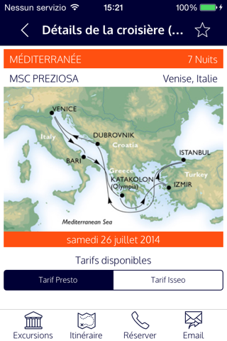 MSC Crociere, vacanze e viaggi screenshot 2