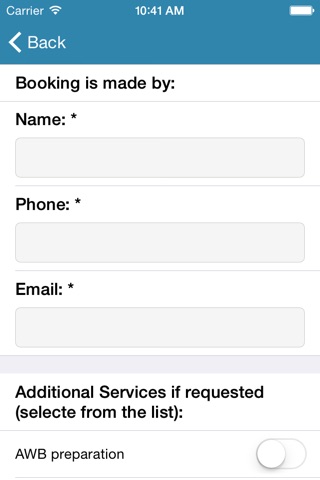 Unique Air Booking screenshot 3