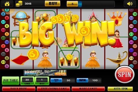 Aladdin's Lamp Slots - Pro Slot Machine Games - Spin,Bet & Win in Las Vegas Casino screenshot 2