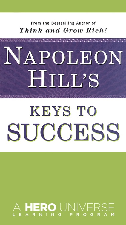 Napoleon Hill's Keys to Success Meditation Audios: The 17 Principles of Personal Achievement From Mind Cures.
