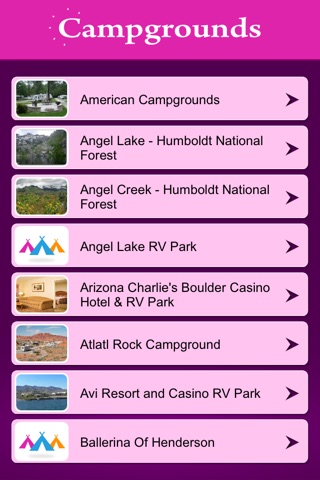 Nevada Camping Guide screenshot 2