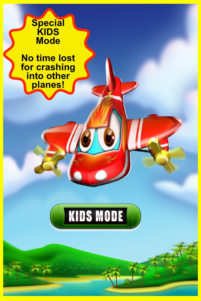 Airplane Race -Simple 3D Planes Flight Racing Game screenshot 2