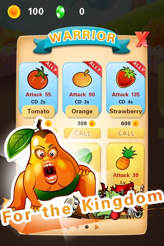 Puzzle & Fruits vs Monsters: The Expendables Defense screenshot 3