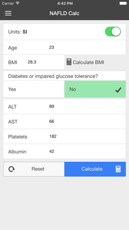 NAFLD Calc