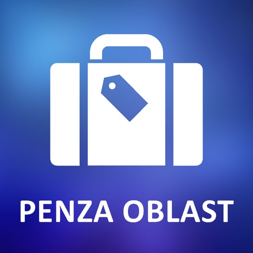 Penza Oblast, Russia Detailed Offline Map icon