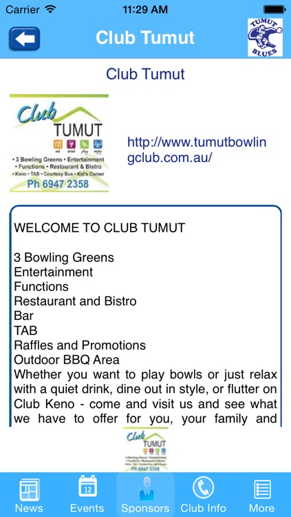 Tumut Blues Rugby League Club screenshot-4